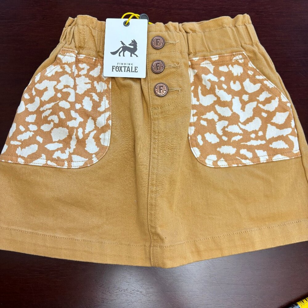 Foxtale Girl Skirt with animal Print pockets